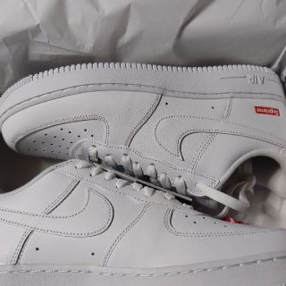 ナイキ(NIKE)のsupreme nike air  force 1 white 26.5(スニーカー)