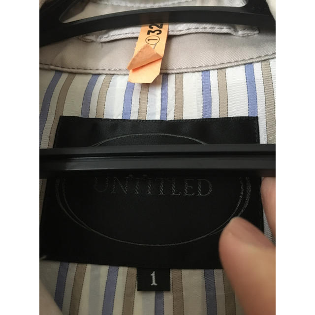UNTITLED(アンタイトル)のアンタイトル トレンチコート レディースのジャケット/アウター(トレンチコート)の商品写真