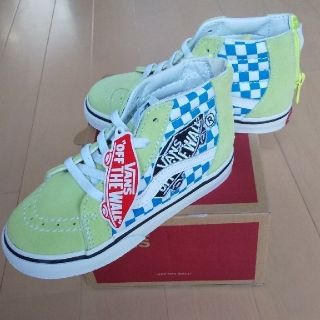 ヴァンズ(VANS)のVANS キッズスニーカー 新品 SK8-HI ZIP 約17.5cm  子供靴(スニーカー)