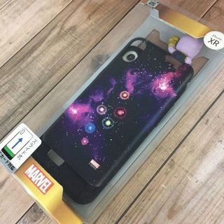 マーベル(MARVEL)のMARVEL サノス iPhoneXR 兼用 スマホケース(iPhoneケース)