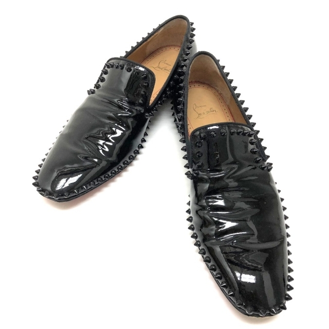 クリスチャンルブタン Christian Louboutin スタッズ ローファー 靴