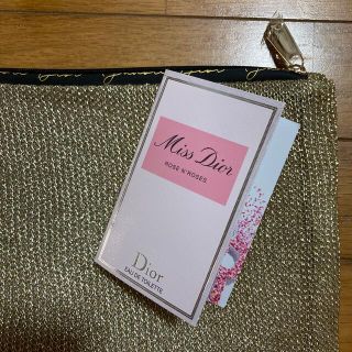 パリ　Miss Dior 1ml + 化粧ポーチ セット(サンプル/トライアルキット)