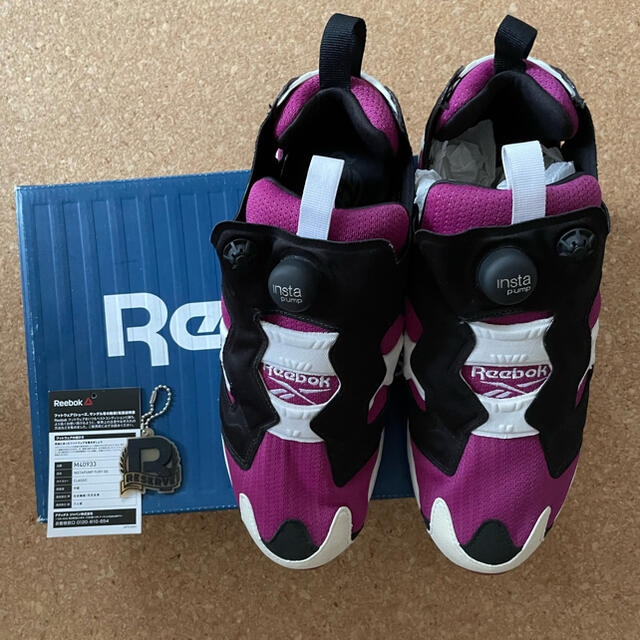 Reebok ポンプフューリー 紫 instapump fury