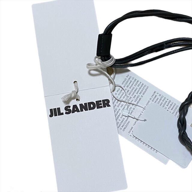 JIL SANDER - 【ジルサンダー】レザー タングル ネックレス JIL SANDER - 【ジルサンダー】レザー タングル ネックレス