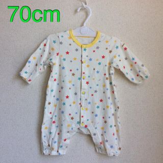 ミキハウス(mikihouse)のミキハウス 70cm ロンパース (ba70-79)(ロンパース)