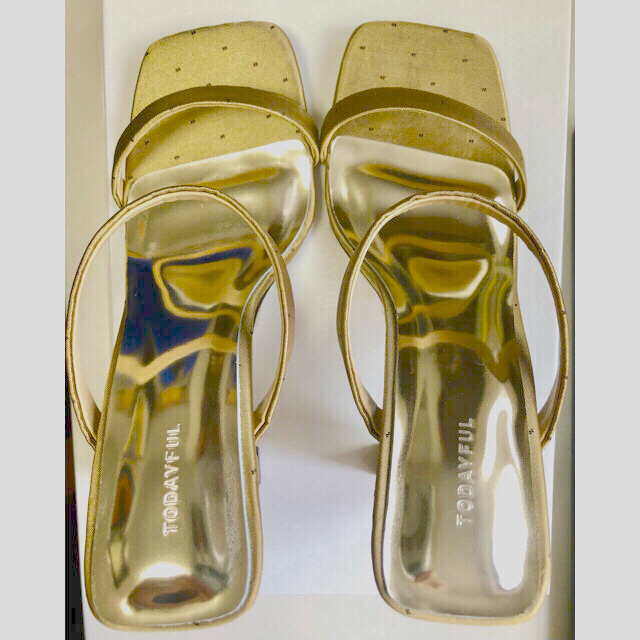 クマパック TODAYFUL - 2021 Jacquard Line Sandals(ジャガードライン
