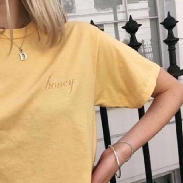 Brandy Melville(ブランディーメルビル)のBrandy Melville honey Tee レディースのトップス(Tシャツ(半袖/袖なし))の商品写真