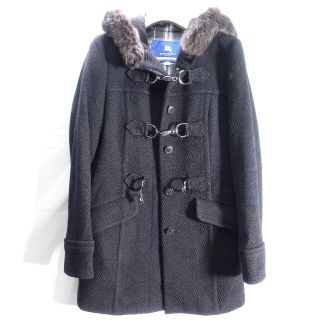 バーバリーブルーレーベル(BURBERRY BLUE LABEL)のBURBERRY BLUE LABEL　トレンチコート　レディース　ブラック(トレンチコート)