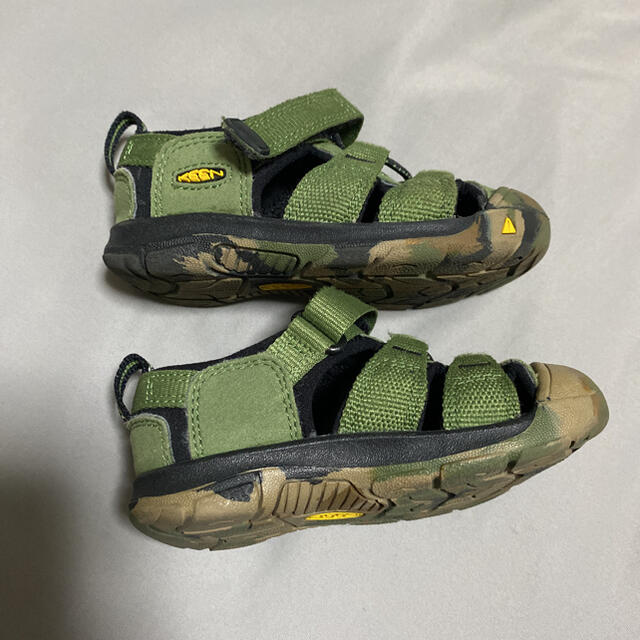 KEEN(キーン)のKEEN キーン サンダル　迷彩　14.5 キッズ/ベビー/マタニティのキッズ靴/シューズ(15cm~)(サンダル)の商品写真