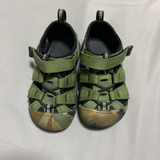 キーン(KEEN)のKEEN キーン サンダル　迷彩　14.5(サンダル)