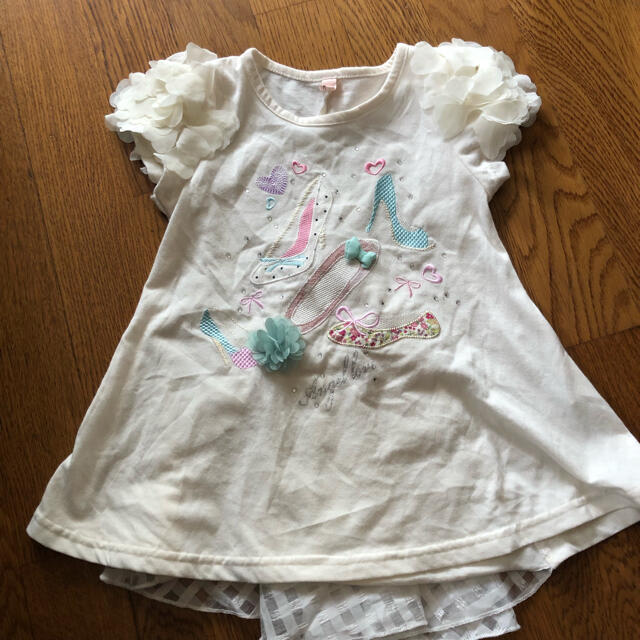 UNIQLO(ユニクロ)の女児　110セット キッズ/ベビー/マタニティのキッズ服女の子用(90cm~)(Tシャツ/カットソー)の商品写真