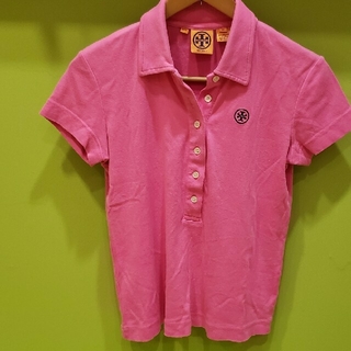 トリーバーチ(Tory Burch)の#TORYBURCHポロシャツ #ピンク(ポロシャツ)