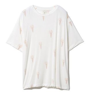 ジェラートピケ(gelato pique)のジェラートモチーフTシャツ　アイボリー(Tシャツ(半袖/袖なし))