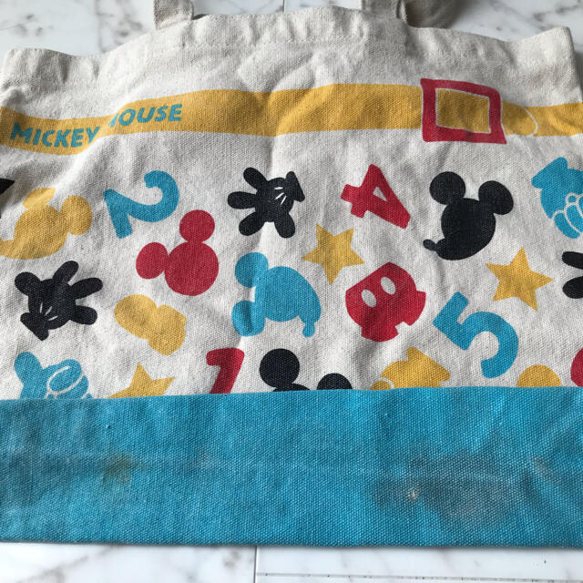 Disney(ディズニー)のミッキーマウストートバッグ キッズ/ベビー/マタニティのこども用バッグ(トートバッグ)の商品写真