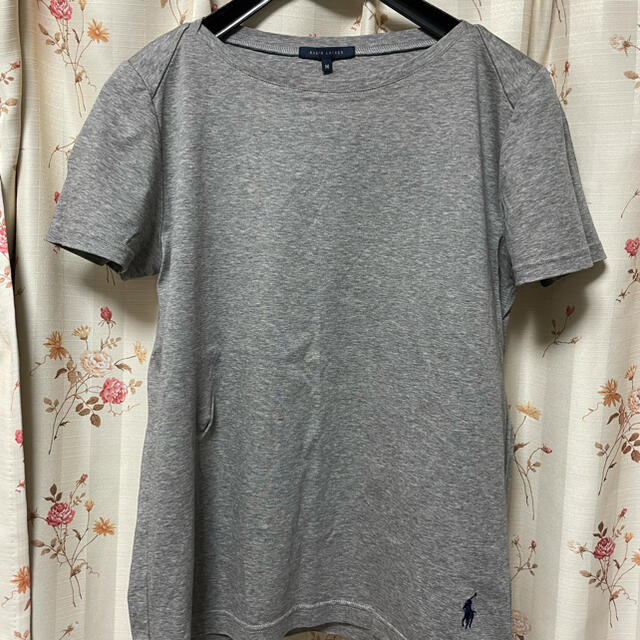 Ralph Lauren(ラルフローレン)の3匹のこぶたさん専用　ラルフローレン　レディース　Tシャツ　グレー レディースのトップス(Tシャツ(半袖/袖なし))の商品写真