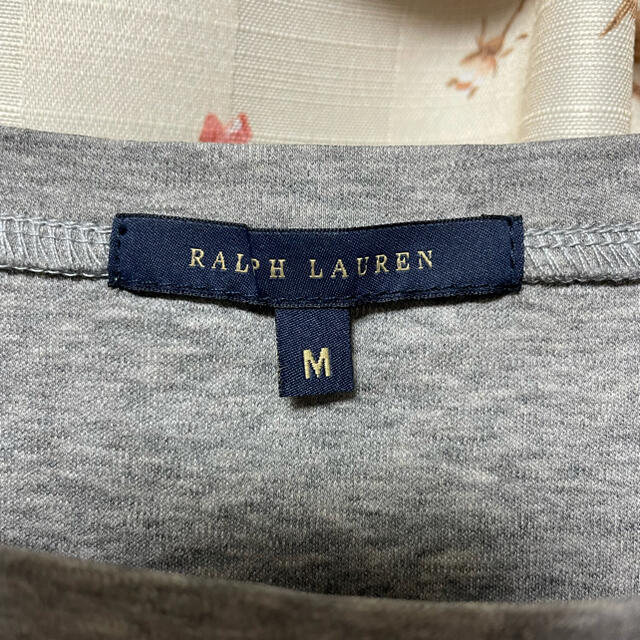 Ralph Lauren(ラルフローレン)の3匹のこぶたさん専用　ラルフローレン　レディース　Tシャツ　グレー レディースのトップス(Tシャツ(半袖/袖なし))の商品写真