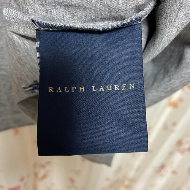 Ralph Lauren(ラルフローレン)の3匹のこぶたさん専用　ラルフローレン　レディース　Tシャツ　グレー レディースのトップス(Tシャツ(半袖/袖なし))の商品写真