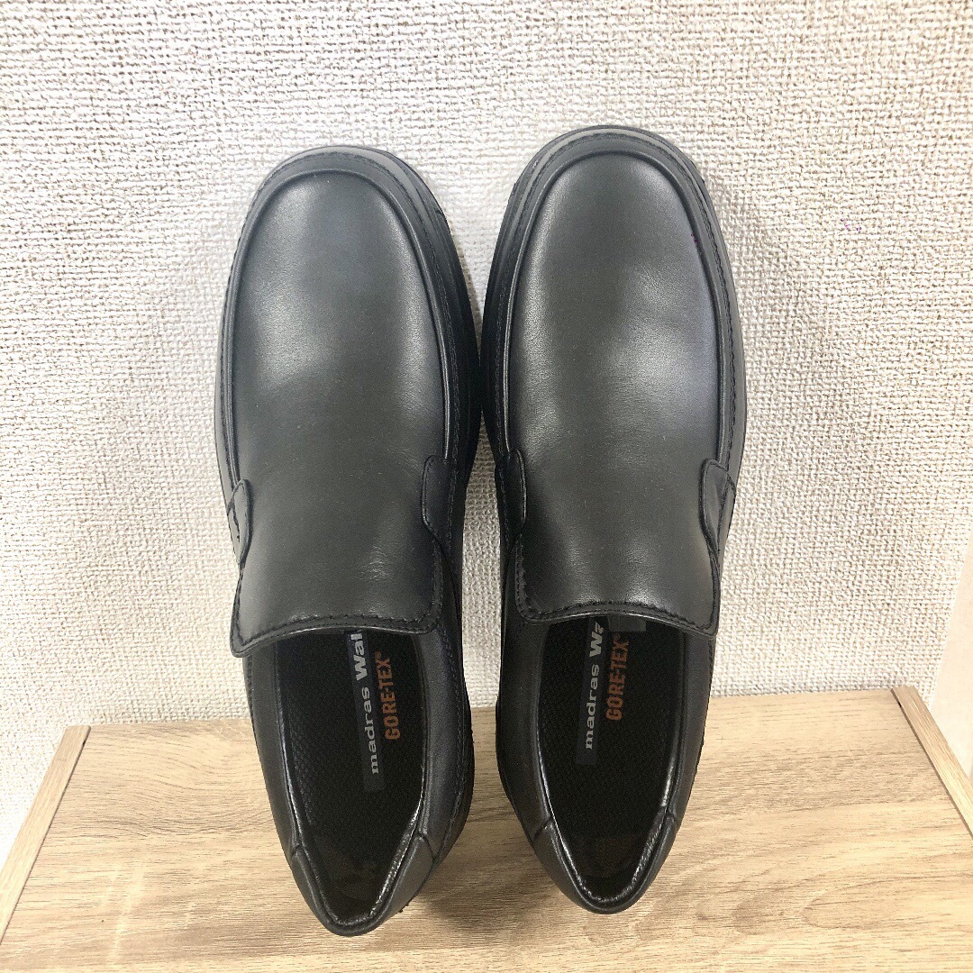 madras(マドラス)のmadras マドラス 25.5cm 革靴 黒色 シューズ 靴 未使用  メンズの靴/シューズ(ドレス/ビジネス)の商品写真