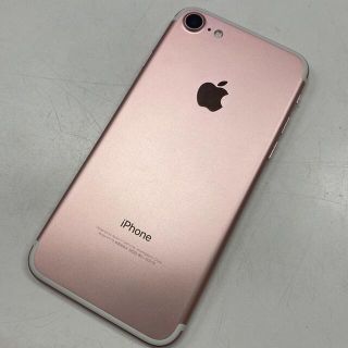 iPhone - SIMフリー☆中古訳あり iPhone7 128GB ローズゴールドの通販