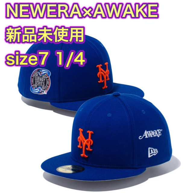 NEW ERA(ニューエラー)のニューエラ AWAKE 59FIFTY 7 1/4 アウェイク キャップ メンズの帽子(キャップ)の商品写真