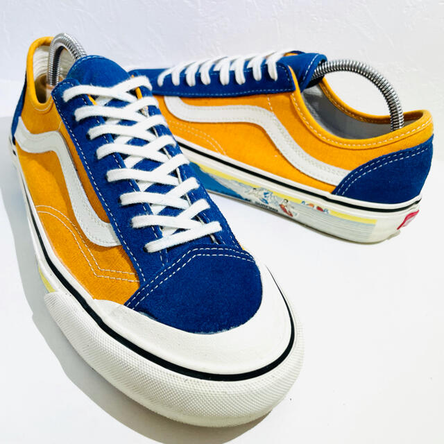 VANS(ヴァンズ)のVANS/バンズ★OLD SKOOL/オールドスクール★青黄サーフィン★25.5 メンズの靴/シューズ(スニーカー)の商品写真