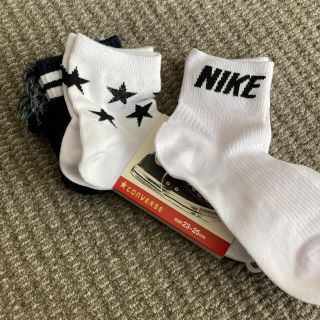 コンバース(CONVERSE)のコンバースソックス3P とNIKE1P(ソックス)