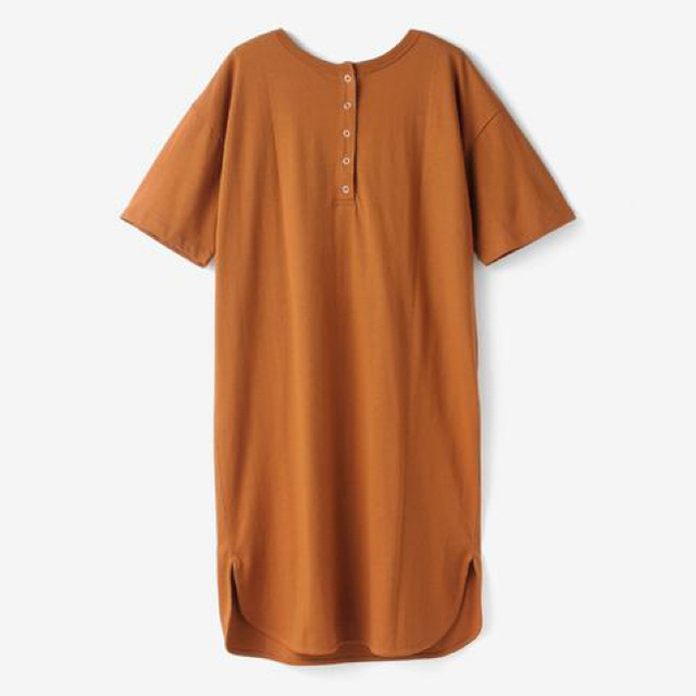 MUMU 2way 前後着 Tシャツ ワンピース ニコアンド スタディオクリップ レディースのワンピース(ひざ丈ワンピース)の商品写真