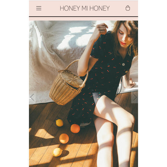 《新品》HONEY MI HONEY  チェリーワンピース