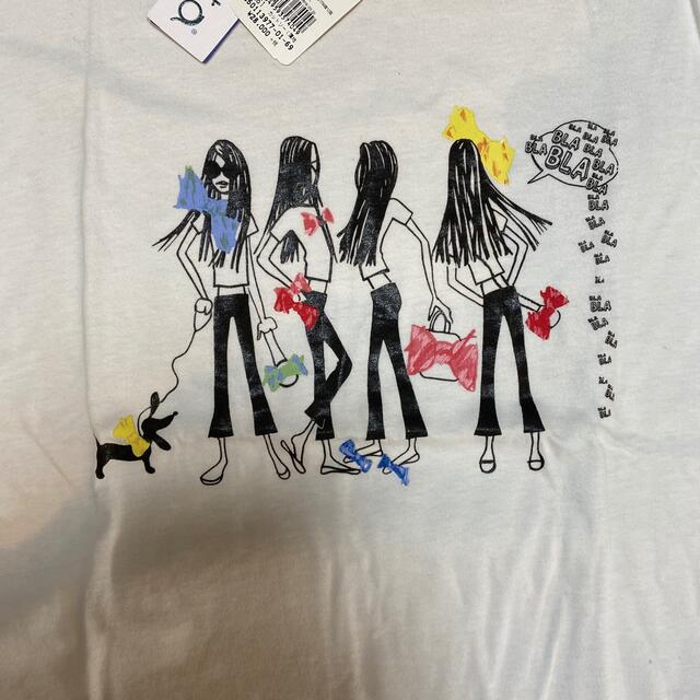 Simonetta(シモネッタ)のシモネッタ　キッズ　女の子　Tシャツ　130cm     新品　タグ付き キッズ/ベビー/マタニティのキッズ服女の子用(90cm~)(Tシャツ/カットソー)の商品写真