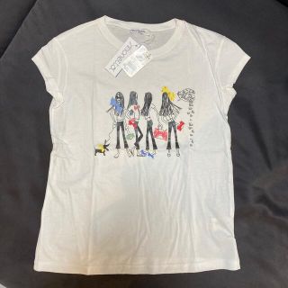 シモネッタ(Simonetta)のシモネッタ　キッズ　女の子　Tシャツ　130cm     新品　タグ付き(Tシャツ/カットソー)