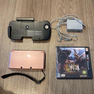 ニンテンドウ(任天堂)のニンテンドー3DS モンスターハンター4 拡張パット(携帯用ゲーム機本体)