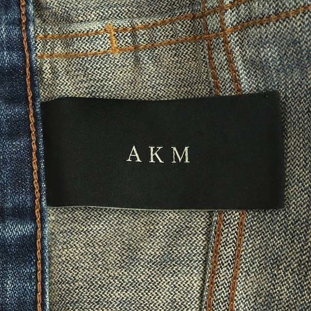 AKM(エイケイエム)のエーケーエム AKM ラングラー デニムパンツ ジーンズ パンツ L 紺 メンズのパンツ(デニム/ジーンズ)の商品写真