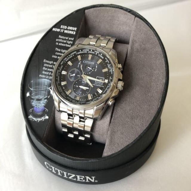 展示品】シチズン 電波 ソーラー エコドライブ CITIZEN メンズ時計 www