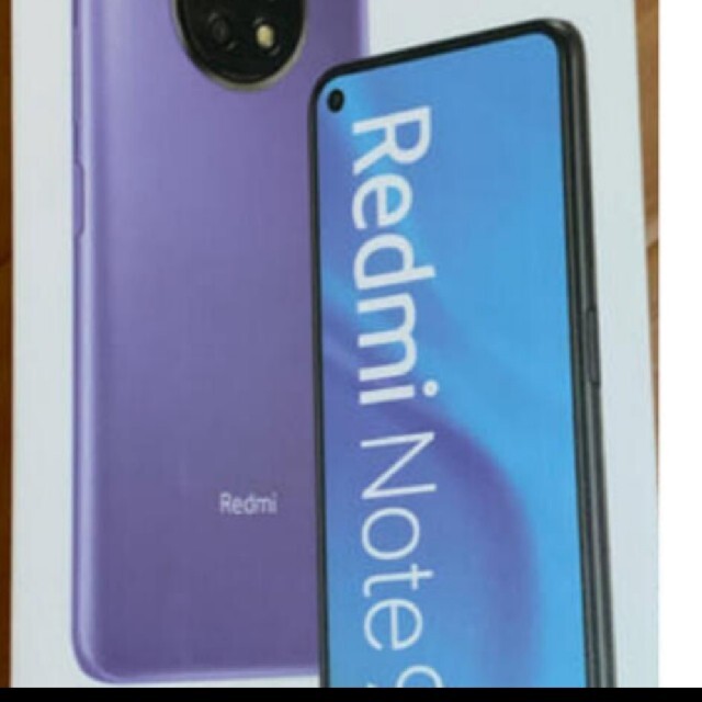 新品 xiaomi Redmi Note 9t 5G SIMロック解除済 送料込