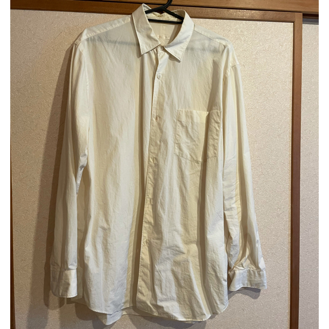 COMOLI(コモリ)のえだまめ様専用　comoli 19ss コモリシャツ　エクリュ　サイズ2 メンズのトップス(シャツ)の商品写真