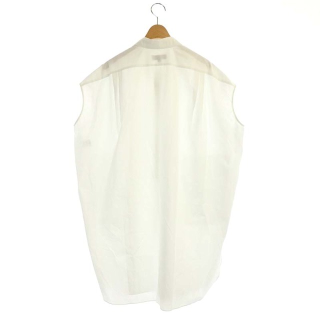 ください】 Drawer - ドゥロワー 21SS コットンノースリーブシャツ 純正公式 【Drawer】コットンノースリーブトップス Tシャツ/カットソー(半袖/袖なし)
