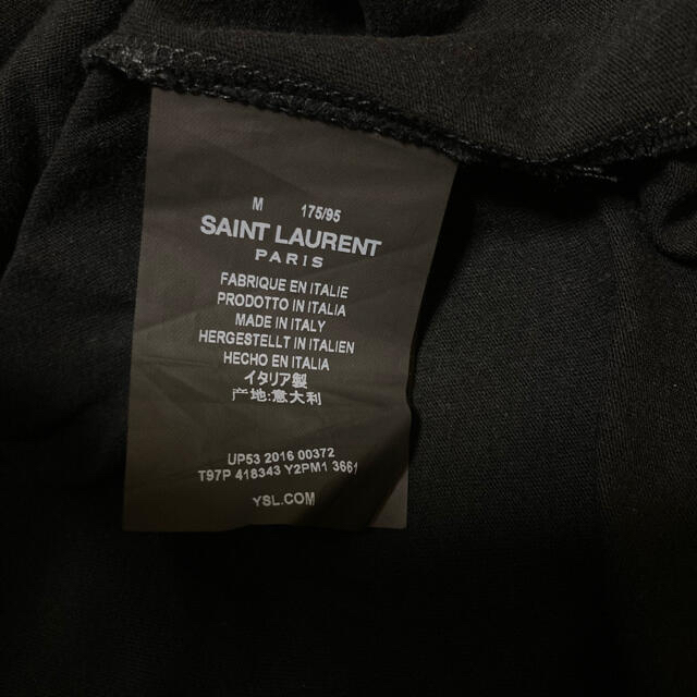 Saint Laurent(サンローラン)の2016SS SAINT LAURENT PARIS "BABY" T Mサイズ メンズのトップス(Tシャツ/カットソー(半袖/袖なし))の商品写真