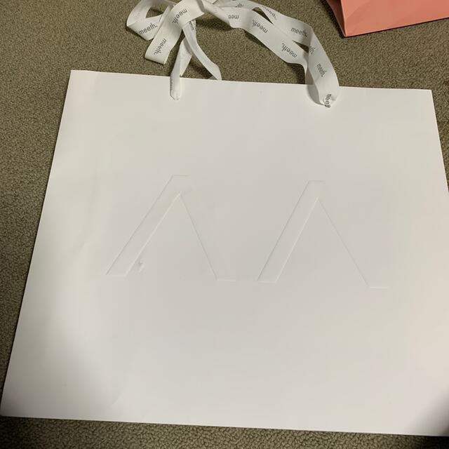 meeth ミース　紙袋　ショッパー　ショップ袋 レディースのバッグ(ショップ袋)の商品写真