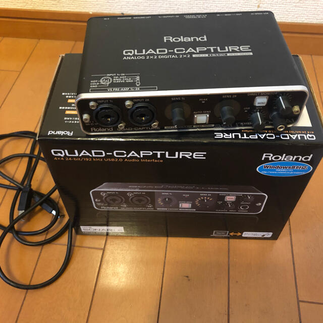 Roland(ローランド)のRoland QUAD-CAPTURE UA-55 楽器のDTM/DAW(オーディオインターフェイス)の商品写真