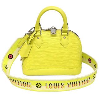 ルイヴィトン(LOUIS VUITTON)のルイヴィトン エピ バッグ アルマBB ジョーヌセドラ イエロー J4322(ハンドバッグ)