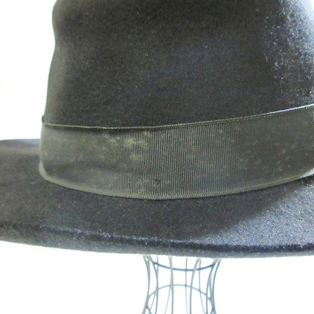 Borsalino(ボルサリーノ)のボルサリーノ ハット 帽子 ヘッドウエア イタリア製 ブラック メンズの帽子(その他)の商品写真