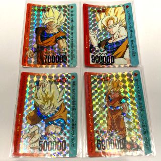 未開封】連続当 束 ドラゴンボールZ プリズムカード PPカード悟空