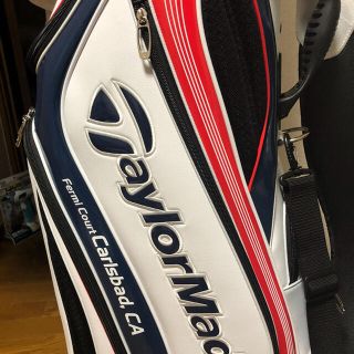 テーラーメイド(TaylorMade)のテーラーメイド　キャディバッグ　ホワイト(バッグ)