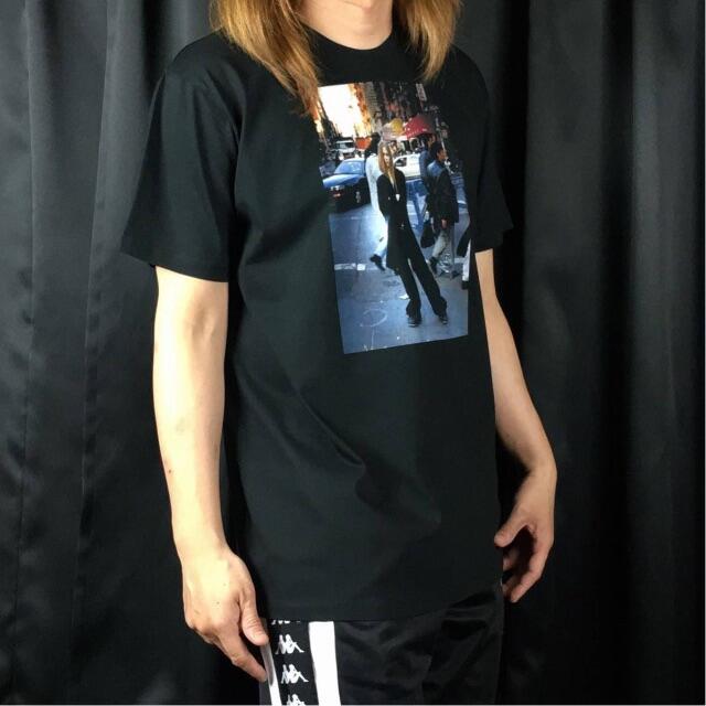 新品 映える アヴリル ラヴィーン 黒 ロンT 長袖 プリント Tシャツ - T