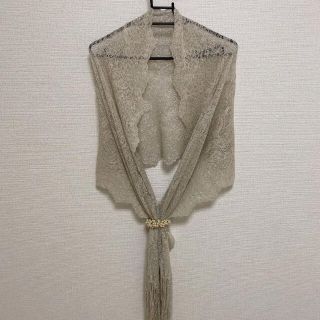 ロペ(ROPE’)のパーティー用ショール　ストール　ゴールド　シルバー(その他)