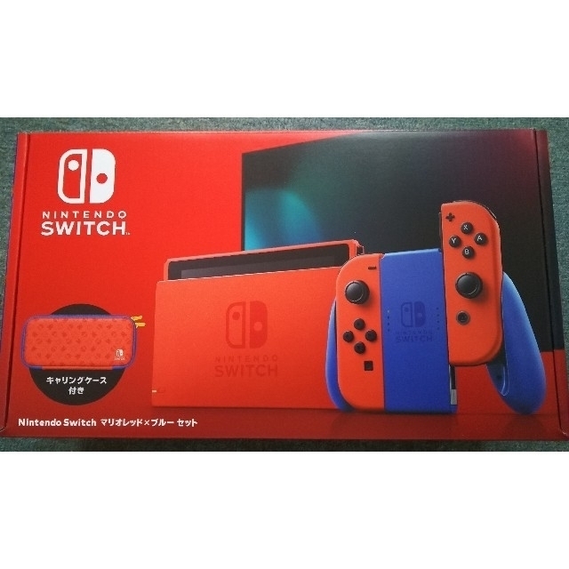 新品未開封】Nintendo Switch マリオレッド×ブルー セット 本体-