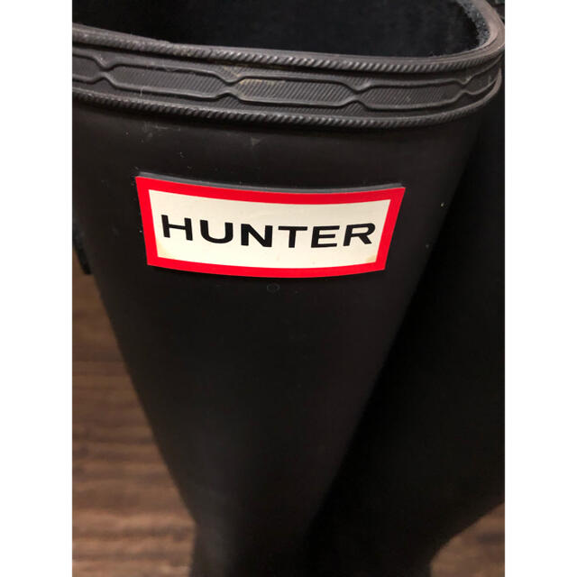 HUNTER(ハンター)のハンターブーツ☆ブラック25cm レディースの靴/シューズ(レインブーツ/長靴)の商品写真