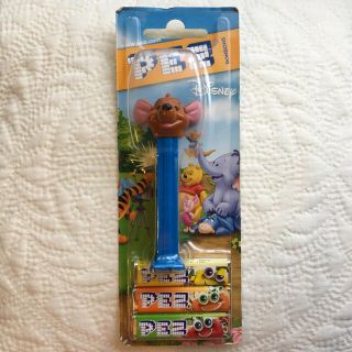 クマノプーサン(くまのプーさん)の未開封！パッケージ入り！PEZ ペッツ ディズニーキャラクター くまのプーさん(キャラクターグッズ)