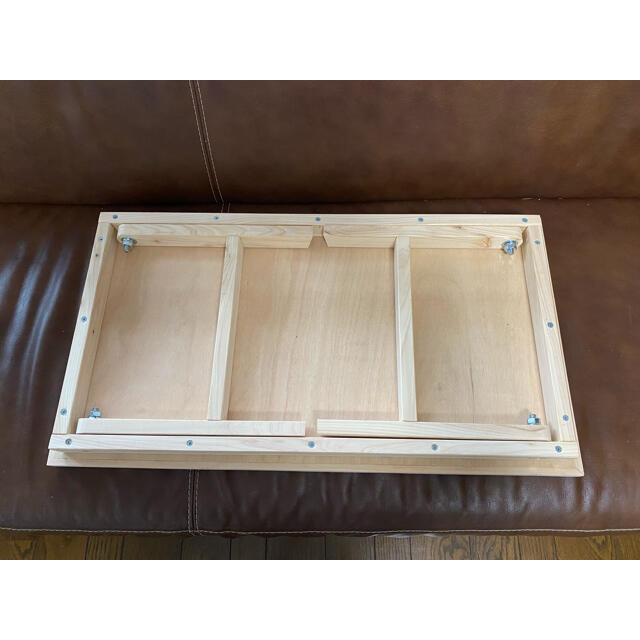 ヘリンボーン柄 ローテーブル DIY 3