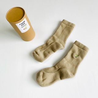 フリークスストア(FREAK'S STORE)の新品 POEM SOX×fridge ポエム ソックス DYE SOX コーヒー(ソックス)